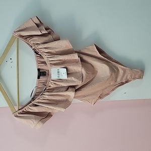 Cold shoulder Bodysuit